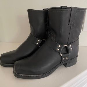 Frye Buckle Harness Boots size 11